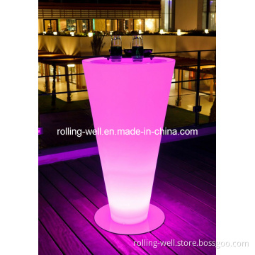 Growing LED Cocktail Table /LED Bar Table /Night Club Furniture